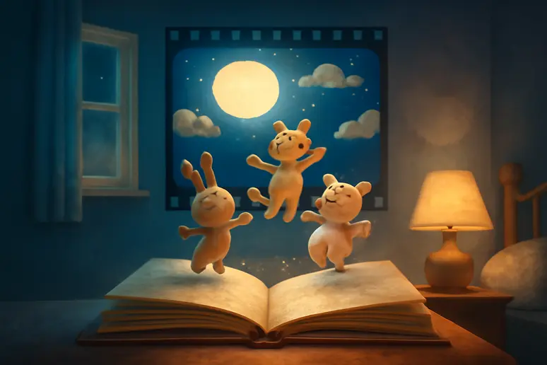 นิทานก่อนนอน: เรื่องเล่าจากหนังสือสู่จอภาพยนตร์